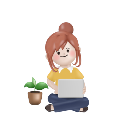 me with laptop